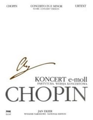 cover Concerto in E Minor, Op. 11 Study Scores sheet music cover